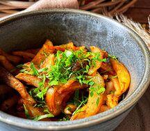 Жареная картошка с грибами