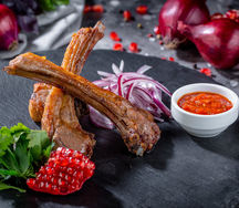 Шашлык из каре ягненка