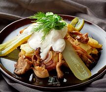 Жареный картофель по-Снегирёвски