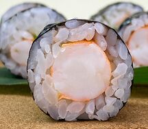 Хосомаки с креветкой