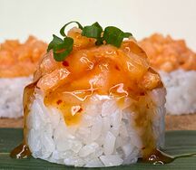 Рубленый лосось