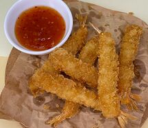 Креветки темпура