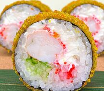 Сливочная креветка темпура