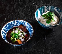 Паровой Рис с Говядиной по-сычуаньски