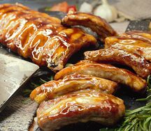 Шашлык из cвиных ребрышек