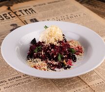 Свекла с черносливом и орехами