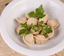Пельмени с индейкой полторы дюжины