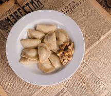 Вареники с картофелем и грибами
