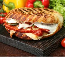 Донер с грибами