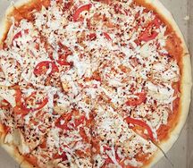 Пицца Карбонара средняя