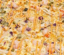 Пицца Морская (средняя)