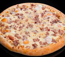 Пицца Карбонара большая