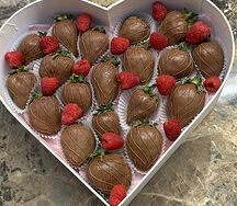Клубника в шоколаде Сердце