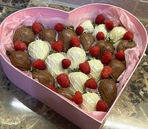 Клубника в шоколаде Сердце для любимой