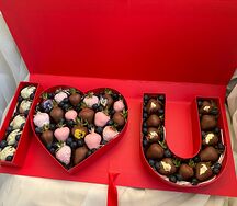 Клубника в шоколаде I love u