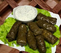 Долма в винoградном листе по армянски