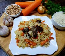 Узбекский плов
