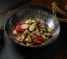 Овощной по-грузински с кахетинским маслом