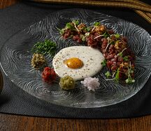 Тартар из телятины с каперсами
