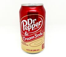 Dr. Pepper cream soda