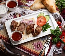 Ребра свинины в аджике