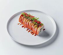 Ролл запеченный лосось