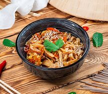 Удон (пшеничная) с овощами