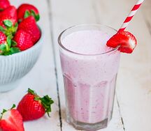 Милкшейк Клубничный