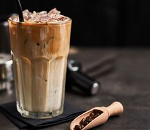 Ice-cream coffee