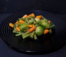 Շոգեխաշած բանջարեղեն