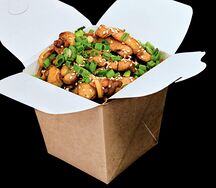 Вок с курицей