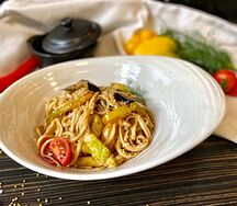 Удон с овощами