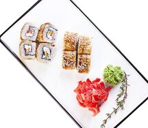 Сливочный ролл с угрем