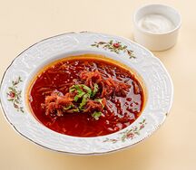 Борщ с цыпленком