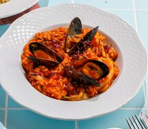 Ризотто с морепродуктами
