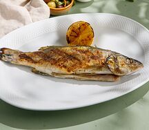 Сибас на гриле