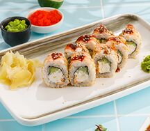 Ролл со спайси-креветкой