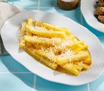 Картофель фри с пармезаном и трюфельным маслом