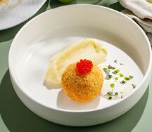 Крокет из трески и краба