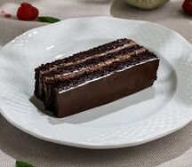Шоколадный трюфель с бананом