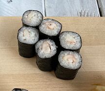 Маки с креветкой