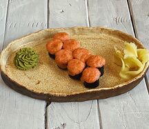 Запечённые маки с угрем