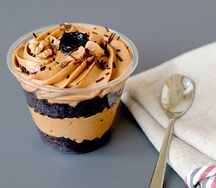 Десерт шоколадный