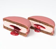 Choco Pie с ягодным суфле