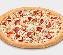 Цезарь с колбаской 32 см