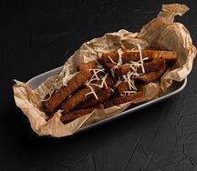 Гренки с сыром