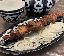 Шашлык из бараньей вырезки