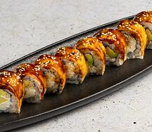 Филадельфия с угрем и яблоком