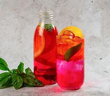 Домашний лимонад Базилик-фенхель