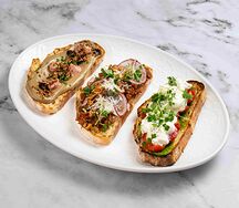 Ассорти брускетт 3 вида